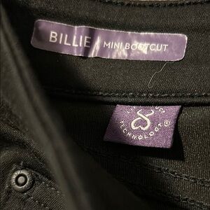 NYDJ Billie Mini Bootcut Jeans - Black